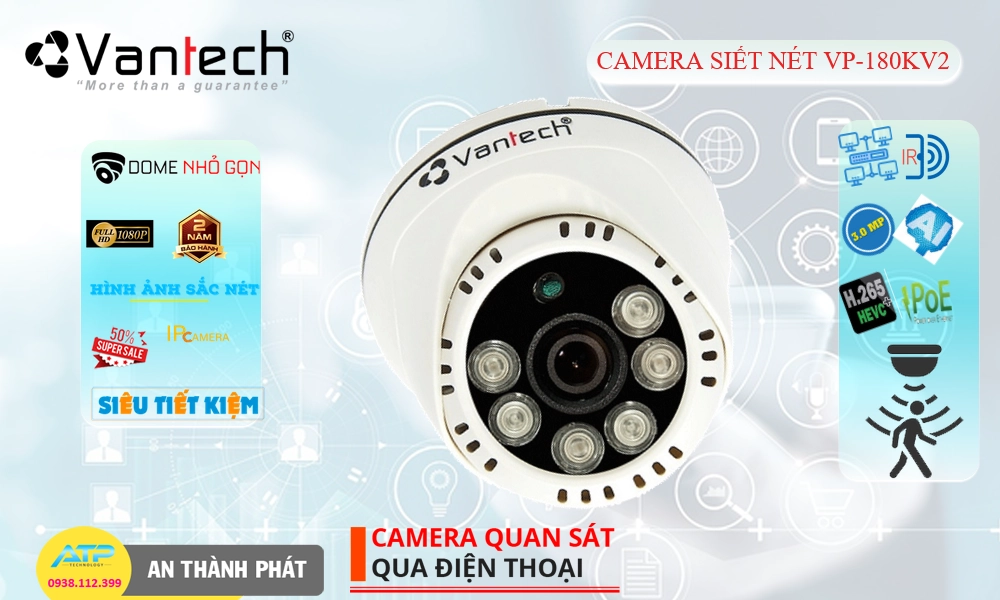 VP-180KV2 Camera VanTech Giá tốt ❂