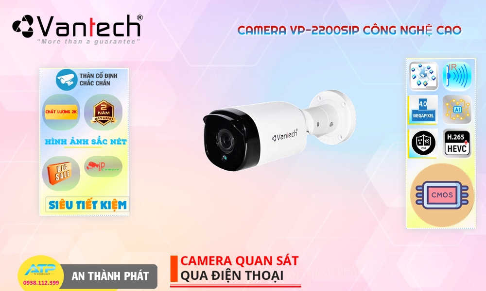 Camera VP-2200SIP VanTech