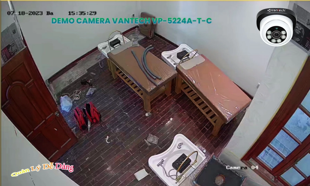 Camera An Ninh VanTech VP-5224A|T|C Công Nghệ Mới