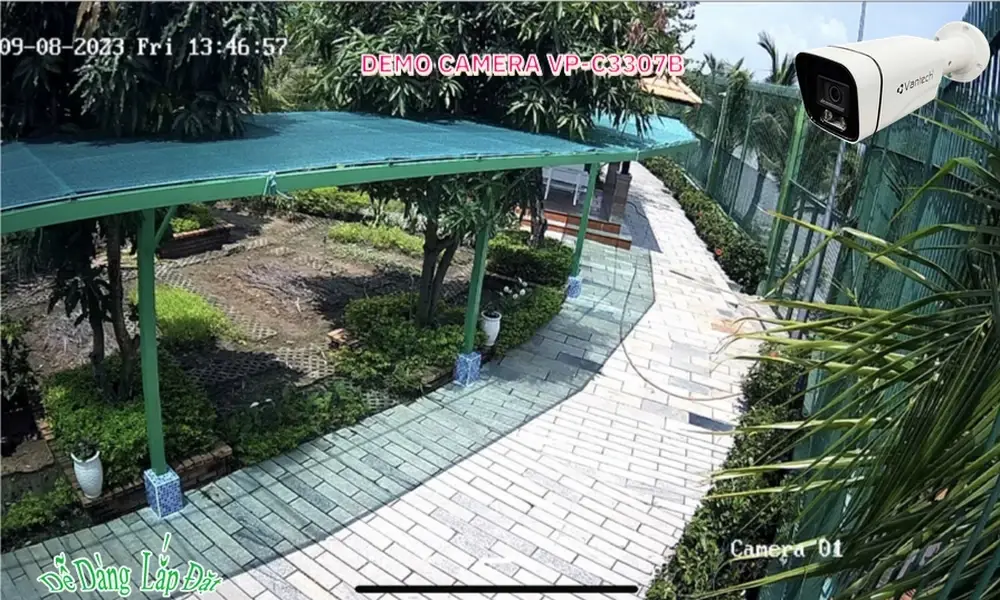 VP-C3307B Camera Công Nghệ POE VanTech