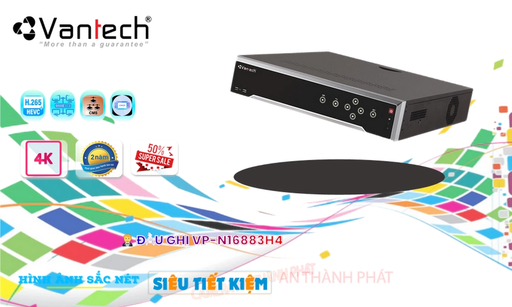 VP-N16883H4 Đầu Ghi Hình Chức Năng Cao Cấp VP-N16883H4 Đầu Ghi Hình Chức Năng Cao Cấp