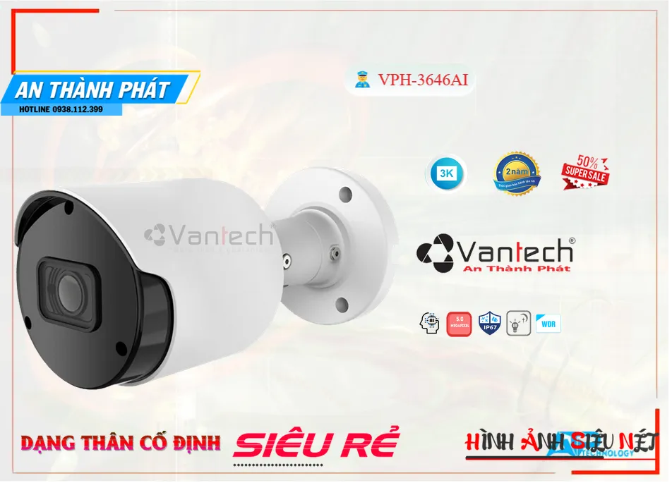 Camera  VanTech Thiết kế Đẹp VPH-352IP