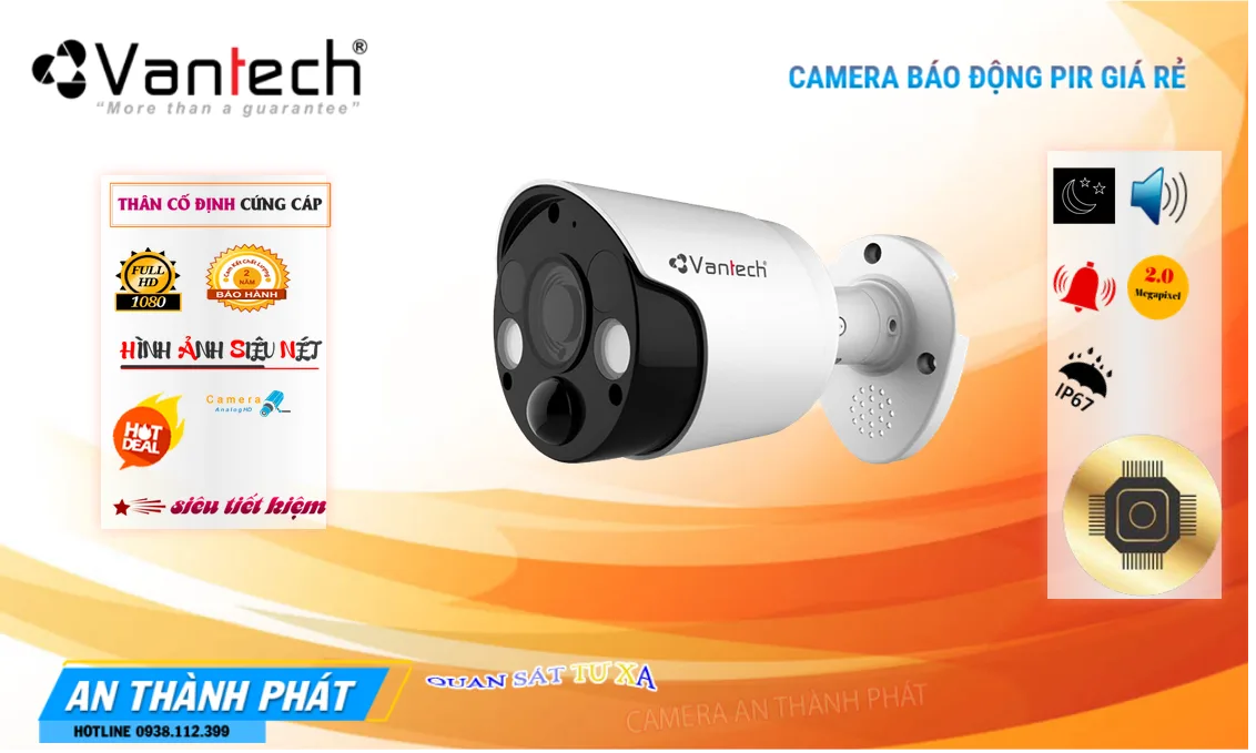 VanTech VPH-AF204 PIR Hình Ảnh Đẹp
