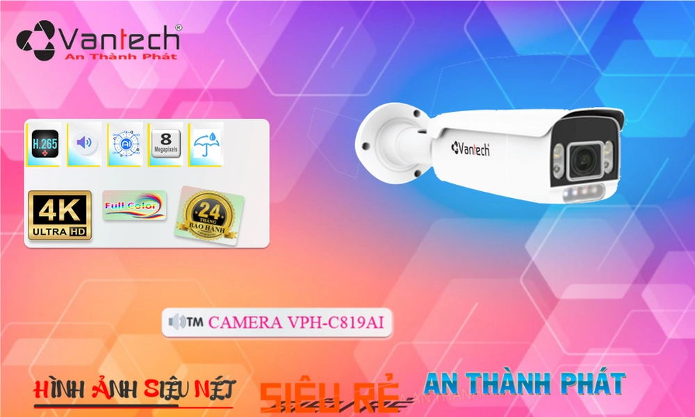 Camera VPH-C819AI Công nghệ Cao
