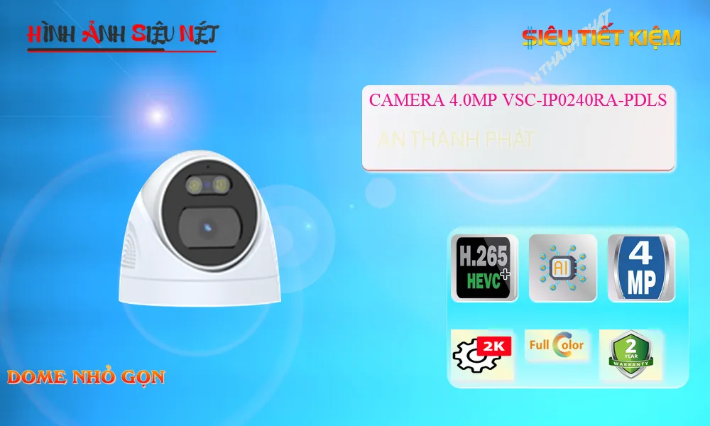 Camera Visioncop VSC-IP0240RA-PDLS Camera Visioncop VSC-IP0240RA-PDLS