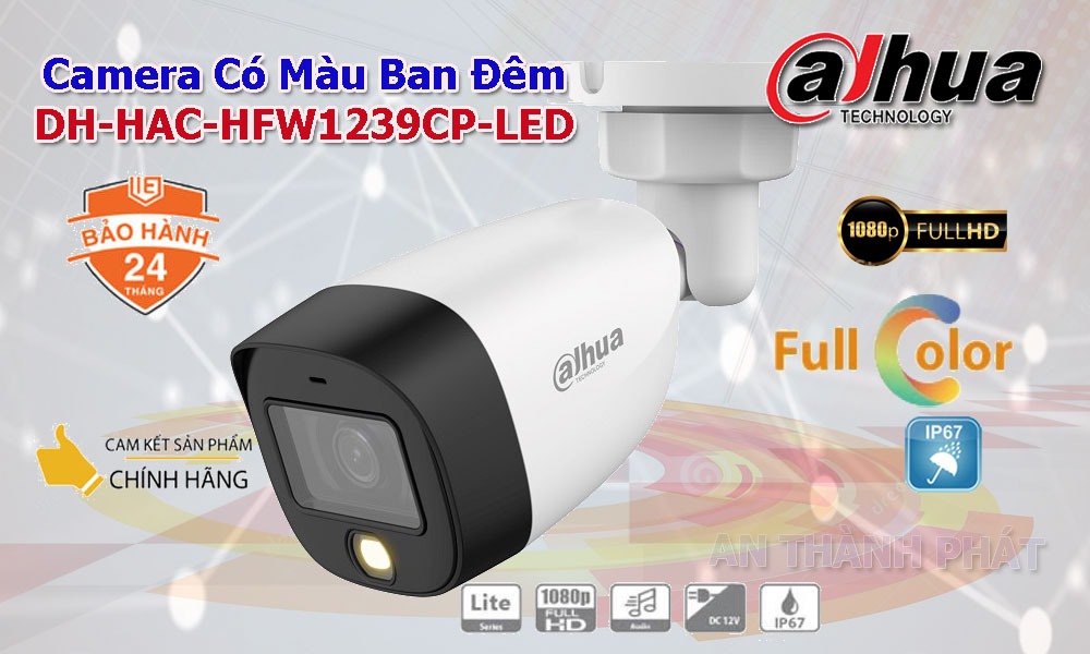 DH-HAC-HFW1239CP-LED-1 dùng cho kho hàng