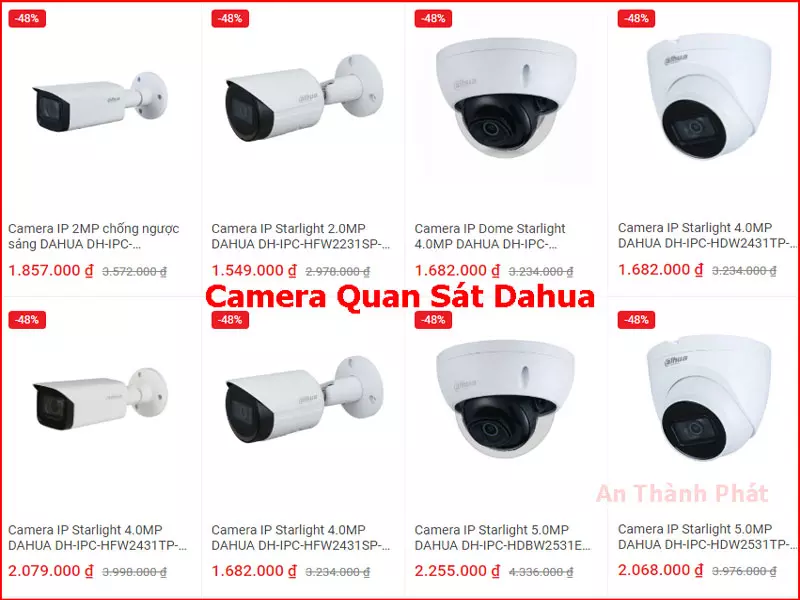 Bán Camera Giá Rẻ Hàng Đầu