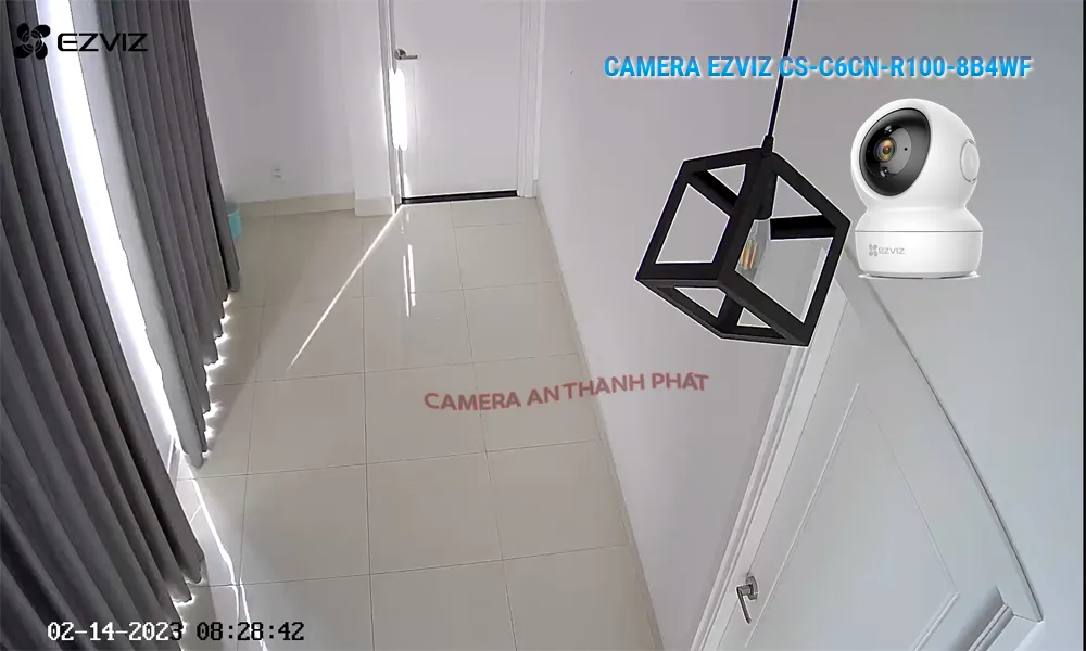 hình ảnh demo của camera Ezviz CS-C6CN-R100-8B4WF