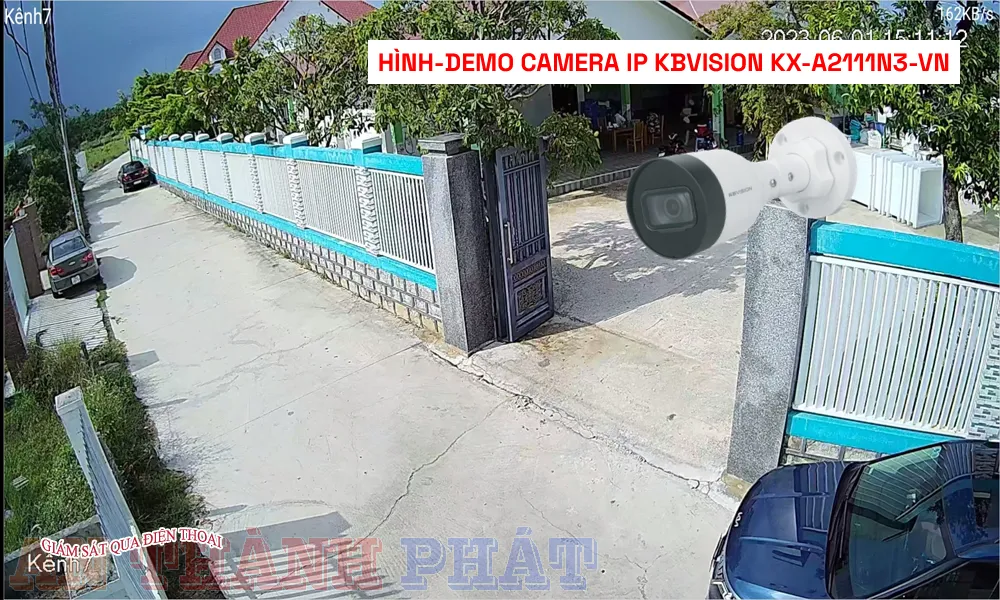 hình demo camera Kbvision KX-A2111N3-VN