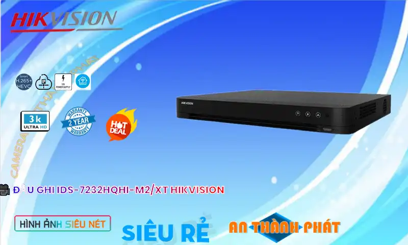 iDS-7232HQHI-M2/XT sắc nét Hikvision iDS-7232HQHI-M2/XT sắc nét Hikvision