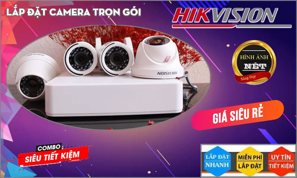 Lắp Đặt Camera Trọn Gói Chính Hãng Giá Re