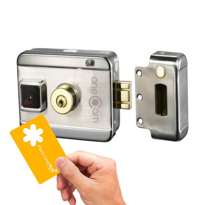 Chốt khóa cửa điện từ Onecam DL-03H-Smart,bán chốt khóa cửa thông minh giá rẻ,lắp chốt khóa cửa thông minh,