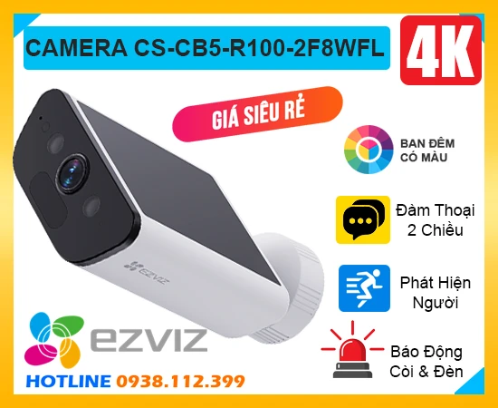 Camera Không Dây Dùng Pin EZVIZ CS-CB5-R100-2F8WFL, camera pin năng lượng mặt trời CS-CB5-R100-2F8WFL, camera chính hãng CS-CB5-R100-2F8WFL, camera chính hãng CS-CB5-R100-2F8WFL, lắp đặt camera CS-CB5-R100-2F8WFL giá rẻ, camera ezviz CS-CB5-R100-2F8WFL