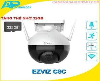 Lắp đặt camera tân phú Camera Wifi Ezviz C8c Hd1080p