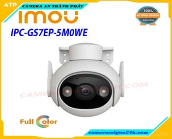  CAMERA WIFI IMOU IPC-GS7EP-5M0WE đảm bảo mọi ngóc ngách trong nhà bạn được bao phủ hoàn toàn . Với chứng nhận IP66, camera có thể được sử dụng ngoài trời với các điều kiện thời tiết khác nhau. CAMERA WIFI IMOU IPC-GS7EP-5M0WE cung cấp khả năng giám sát trực tiếp 5MP với lựa chọn ống kính 3,6 mm, có màu đầy đủ ngày cũng như đêm với nhiều chế độ quan sát. Với tính năng giám sát trực tiếp với độ nét cao QHD 3K và các tính năng xoay 0 ~ 355 ° & nghiêng 0 ~ 90 °