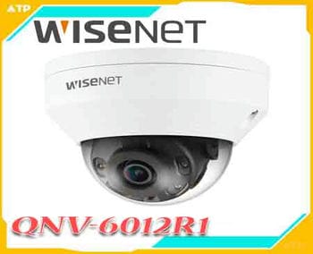  Camera Wisenet QNV-6012R1 thuộc dòng Camera IP Wisenet là loại camera IP Dome (bán cầu) hồng ngoại cao cấp với độ phân giải 2MP. Dụng cho các dự án, tòa nhà, cao ốc, công ty, doanh nghiệp, xi nghiệp, nhà máy, biệt thự,… chất lượng hình ảnh camera quan sát rõ nét, đồ bền cao.
