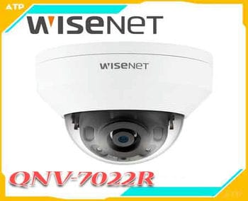  Camera Wisenet QNV-7022R thuộc dòng Q Series là loại camera hồng ngoại cao cấp với độ phân giải 4MP có tính năng WiseStream , một công nghệ nén bổ sung khi kết hợp với nén H.265, sẽ cải thiện hiệu quả băng thông lên đến 80% so với công nghệ H.264 hiện tại.