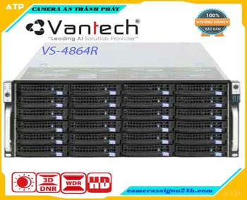 VANTECH-VS-4864R,VS-4864R,4864R,Server lưu trữ ghi hình thông minh 64 kênh VANTECH VS-4864R,Server lưu trữ ghi hình 64 kênh VANTECH VS-4864R
