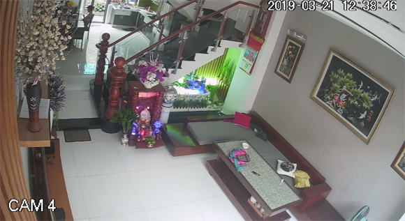 Lắp camera phòng khách gia đình