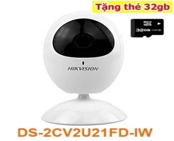  lắp camera ip không dây hikvision 2CV2U21FD  camera wifi chất lượng giám sát ổn định camera wifi không dây giá rẻ 2CV2U21FD Camera quan sát IP WIFI DS-2CV2U21FD-IW