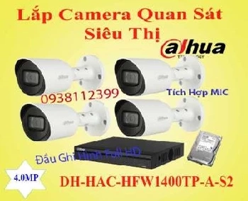  lắp camera cho siêu thị giá rẻ chất lượng hình ảnh sáng đẹp Lắp Camera Quan Sát Siêu Thị DH-HAC-HFW1400TP-A-S2,Lắp Camera Quan Sát Siêu Thị DH-HAC-HFW1400TP-A-S2