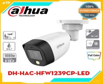  DAHUA DH-HAC-HFW1239CP-LED là dòng Camera HDCVI 2.0MP Full Color thế hệ mới. Sản phẩm hỗ trợ các hệ HDCVI/TVI/AHD/Analog, có nhiều tính năng nổi bật như đèn led có màu vào ban đêm 