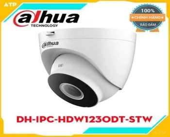  DAHUA DH-IPC-HDW1230DT-STW là dòng sản phẩm Camera quan sát IP thiết kế nhỏ gọn nhẹ, độ phân giải cao 2.0megapixel, tầm quan sát xa 30m Cảm biến ảnh : CMOS 1/3  · Tối đa Nghị quyết 1920 (H) × 1080 (V) · ROM : 16 MB · RAM : 64 MB