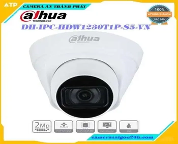  DH-IPC-HDW1230T1P-S5-VN Camera IP Dahua,DH-IPC-HDW1230T1P-S5-VN Camera IP Dahua,là dòng camera quan sát dahua có thiết kế chắc chắn,Camera hỗ trợ chuẩn nén hình ảnh H.265+,Chế độ ngày đêm (ICR), Chống ngược sáng DWDR, tự động cân bằng trắng (AWB), tự động bù tín hiệu ảnh (AGC), bù sáng (BLC), chống nhiễu (3D-DNR),Tầm xa hồng ngoại 30m,Ống kính cố định 3.6mm, chuẩn tương thích Onvif 2.4, chuẩn chống nước IP67. Camera phù hợp cho các công trình lơn,camera tích hợp cho các công trình như kho xưởng,siêu thị,kho xưởng,văn phòng,... 