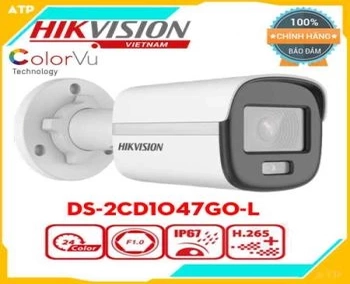  Camera IP Hikvision DS-2CD1047G0-L với thuật toán nén hình ảnh H.265 / H.264 hiệu quả để truyền video rõ ràng và mượt mà ở độ phân giải tối đa 4 MP