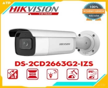 Camera IP Hikvision DS-2CD2663G2-IZS Hồng Ngoại 6MP,Camera Hikvision DS-2CD2663G2-IZS,DS-2CD2663G2-IZS 6Mp Phát hiện Khuôn Mặt,Camera quan sát IP HIKVISION DS-2CD2663G1-IZS chính hãng