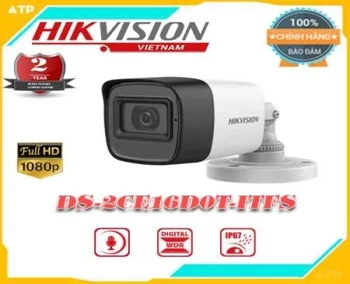  camera HDTVI HIKVISION DS-2CE16D0T-ITFS giá tốt, chính hãng. Độ phân giải 2MP, nhìn xa 30m, có hỗ trợ mic thu âm. Camera Hikvision DS-2CE16D0T-ITFS ,đảm bảo đạt đủ điều kiện tiêu chuẩn, giúp bảo vệ tốt hơn ngôi nhà của bạn.