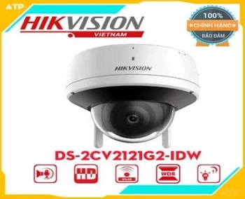  Camera IP wifi dome ốp trần Hikvision DS-2CV2121G2-IDWcó độ phân giải lên đến 2MP cho hình ảnh chất lượng cao cùng với công nghệ nén H.265 hiệu quả làm  Nhận biết kết nối Wi-Fi và cài đặt dễ dàng