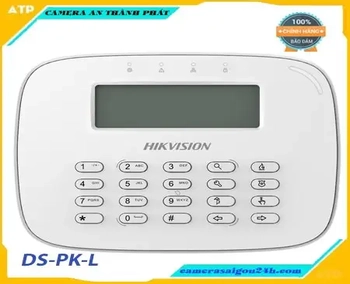  Bàn phím có dây DS-PK-L dùng kết nối các trung tâm báo động của hikvision,các các phím điều khiển nổi màn hình hiển thị dễ dàng thao tác.Được thiết kế nhỏ gọn .