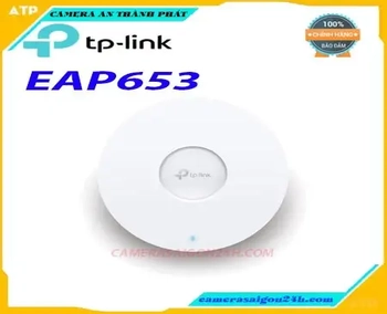  TPLINK EAP653 GẮNTRẦN WIFI là Access Point Gắn Trần Wi-Fi Băng Tần Kép AX3000 với tốc độ Wi-Fi 6 cực nhanh chính hãng. TPLINK EAP653 GẮNTRẦN WIFI là một giải pháp wifi hoàn hảo cho doanh nghiệp, trường học, trung tâm thương mại,… Với thiết kế ấn tượng, nhỏ gọn, chất lượng vượt trội chắc chắn này sẽ mang đến cho bạn sự hài lòng.
