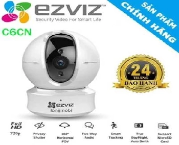 Camera wifi  quay xoay thông minh EZVIZ C6CN H.265,EZVIZ C6CN H.265,C6CN H.265,C6CN