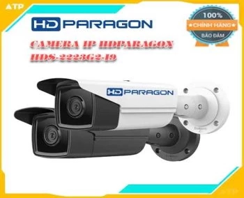  HDS-2223G2-I9 Camera IP Ngoài Trời HDPARAGON,HDS-2223G2-I9 Camera IP Ngoài Trời HDPARAGON là dòng camera IP thân trụ ngoài trosản phẩm có thiết kế dome bán cầu chắc chắn.Camera sữ dụng cảm biến hình ảnh 1/2.8 inch Progressive Scan CMOS.Hỗ trợ chuẩn nén Chuẩn nén hình ảnh: H.265, H.265+, H.264, H.264+,Tầm quan sát hồng ngoại: Lên đến 40 mét.Tích hợp khe cắm thẻ nhớ lên đến 128GB.Tích hợp microphone thu âm.Sản phẩm phù hợp cho các công trình lớn,gia đình siêu thị, văn phòng,cửa hàng,công ty.     