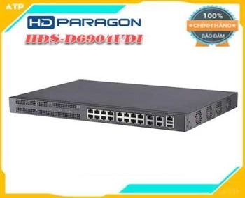  Bộ giải mã tín hiệu camera HDparagon HDS-D6904UDI,Bộ giải mã tín hiệu camera HDparagon HDS-D6904UDI Bộ giải mã tín hiệu camera IP xuất ra màn hình.Ngõ vào VGA: WSXGA 1680×1050/60Hz.1 cổng VGA ngõ ra 1080p: 1920 × 1080@50/60Hz.4 cổng HDMI ngõ ra 4K: 3840 × 2160@30Hz.Quản lý màn hình video wall 2x2.Khả năng giải mã lên đến 12MP: