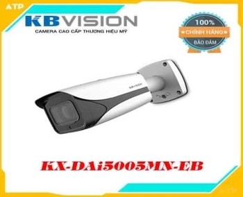  Camera IP KBVISION KX-DAi5005MN-EB chuyên chống ngược sáng WDR(120dB) giúp vật thể quan sát rõ nét trong vùng sáng, tối có luồng sáng mạnh.Camera AI 5.0 Megapixel Kbvision KX-DAi5005MN-EB. Là dòng camera hỗn hợp có thể gắn được vào tất cả các loại đầu ghi hình hiện tại trên thị trường Việt ...