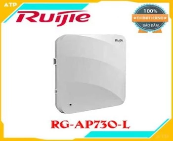  Thiết bị phát sóng wifi trong nhà RUIJIE RG-AP730-L Dòng sản phẩm phù hợp sử dụng cho môi trường doanh nghiệp có mật độ sử dụng cao  Hỗ trợ 1 cổng PoE+ 10/100/1000BASE-T, 1 cổng console