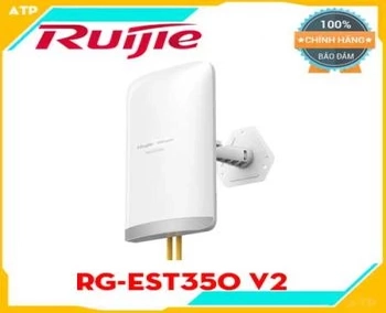 Bộ thu phát sóng không dây ngoài trời RUIJIE RG-EST350 V2,Bán bộ phát Wifi ngoài trời RUIJIE REYEE RG-EST350 giá rẻ,Bộ thu phát sóng không dây ngoài trời RUIJIE RG-EST350 V2