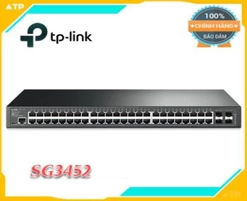  Switch Tp-Link-SG3452 Định tuyến tĩnh, giúp định tuyến lưu lượng truy cập nội bộ để sử dụng hiệu quả hơn các tài nguyên mạng .tất cả các cổng cung cấp tốc độ truyền dữ liệu ổn định, khả năng quản lý mạnh mẽ, cung cấp giải pháp hiệu quả và đáng tin cậy cho doanh nghiệp, trường học và nhà mạng.