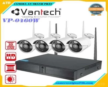 vantech kit vp-0460w,Bộ KIT 4 Camera IP Wifi Vantech VP-0460W,Bộ Kit camera IP Wifi VANTECH VP-0460W