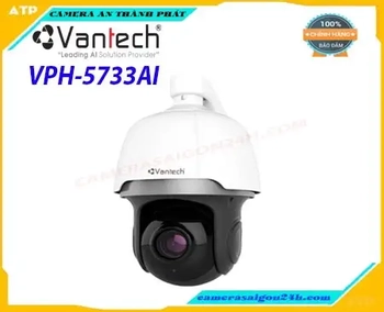  VPH-5733AI  camera Speed Dome Vantech,VPH-5733AI  camera Speed Dome Vantech là dòng camera IP hồng ngoại Speed dome.Camera có độ phân giải 5.0 Megapixel.Camera hỗ trợ tính năng zoom 33x PTZ.Ống kính: 4.5~148mm.Zoom quang: 33x.,Tầm quan sát hồng ngoại 150 mét .Chức năng chống ngược sáng 120dB WDR,Hỗ trợ Audio/ Alarm.Hỗ trợ chuẩn kết nối Onvif.Sản phẩm phù hợp cho các công trình lớn,siêu thị,bãi xe,văn phòng,các dự án,các khu xí nghiệp,...  