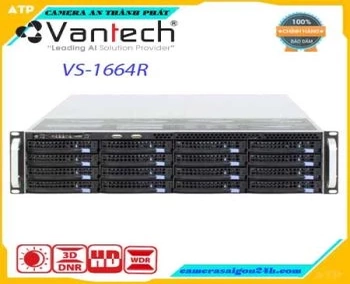 VANTECH-VS-1664R,VS-1664R,Server lưu trữ ghi hình thông minh 64 kênh VANTECH VS-1664R,Server lưu trữ ghi hình thông minh 64 kênh VANTECH