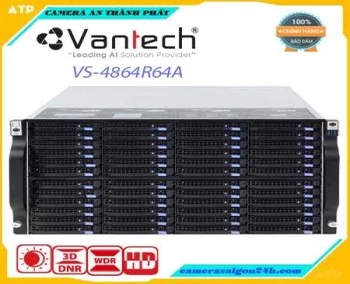 VANTECH-VS-4864R64A,VS-4864R64A,4864R64A,Server phân tích ghi hình thông minh 64 kênh VANTECH VS-4864R64A,Server phân tích ghi hình thông minh VANTECH VS-4864R64A