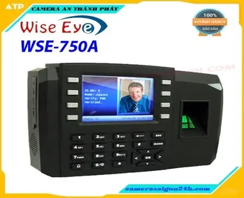  MÁY CHẤM CÔNG WISE EYE WSE-750A có tính năng kết nối với phần mềm chấm công từ xa thông qua mạng Internet, Phù hợp lắp cho văn phòng, mẫu mã đẹp, phần mềm dễ sử dụng, sử dụng trong môi trường sạch sẽ. Tiết kiệm chi phí đầu tư. Sản phẩm MÁY CHẤM CÔNG WISE EYE WSE-750A  là máy chấm công vân tay có cấu hình mạnh. Áp dụng cho các doanh nghiệp có số lượng nhân viên lớn