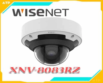  Camera Wisenet XNV-8083RZ là camera AI IR Vandal Dome mới ra mắt gần đây của Hanwha Techwin. Camera mới mã XNV-8083RZ độ phân giải 6MP cung cấp chất lượng hình ảnh cao hơn so với các camera bình thường khác, giúp việc giám sát an ninh được tốt hơn