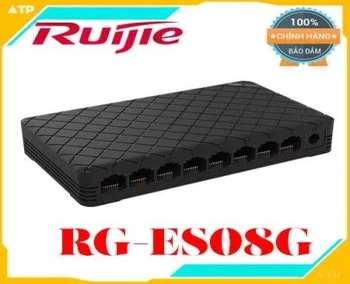 Bộ chuyển mạch 8 cổng Switch RUIJIE RG-ES08G,Thiết bị mạng Switch Ruijie RG-ES08G ,Switch 8 cổng 10/100/1000 BASE-T RUIJIE RG-ES08G,Switch Ruijie Reyee RG-ES08G 8-Port Gigabit unmanaged,SWITCH Ruijie RG-ES08G ,8-port Gigabit Unmanaged Switch RUIJIE RG-ES08G