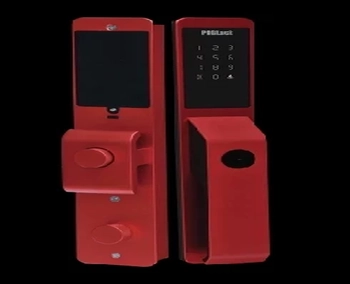  PHGLock™ - Khóa Vân Tay FP3305. Màu sắc: Đỏ. Cách mở khóa: Vân tay, mã số, thẻ từ và chìa cơ trong trường hợp khẩn cấp. Thiết kế và công nghệ: Australia.