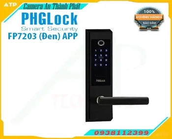   PHGLOCK FP7203 (Đen-App)
Chắc hẳn khóa cửa chính là một thứ không thể thiếu và cũng là một trong những yếu tố quan trọng góp phần bảo vệ cho ngôi nhà. Không thể phủ nhận vai trò của những ổ khóa cơ, tuy nhiên hiện nay khóa điện tử đang dần được thay thế trên thị trường. Đặc biệt đó chính là sản phẩm khóa điện tử PHGLock với mẫu khóa vân tay, khóa khách sạn, khóa mã số cao cấp và hiện đại, có xuất xứ từ Australia.

Khoá cửa cho văn phòng FP7203 (Đen-App) thuộc dòng khoá điện tử thuộc thương hiệu PHGLock. Đây là một trong nhưng mẫu khoá có thiết kế đơn giản, chắc chắc với chất liệu inox. Nếu như bình thường chỉ có chiếc chìa khoá cơ, khách hàng có thể đánh rơi bất kể lúc nào. FP7203 có thêm thẻ cảm ứng Mifare, tiện lợi, dễ dàng sử dụng, mở cửa nhanh chóng trong vòng 1-2s và tăng tính năng bảo mật hơn.

Ưu điểm khóa điện tử PHGLock
Khóa điện tử PHGLock có nhiều tính năng bảo mật cao như: mở khóa bằng vân tay, mã số, thẻ từ, remote, chìa khóa cơ trong trường hợp khẩn cấp. Với tính năng này người khác cũng không thể dò mã, sao chép hay cắt chìa khóa như những khóa cơ thông thường